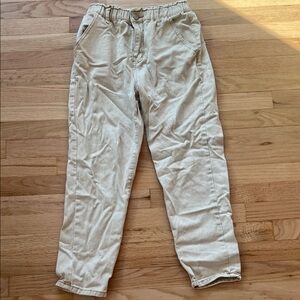 SHEIN Women's Straight Leg Beige Casual Pants